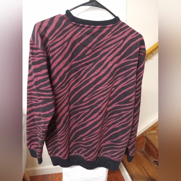 Zebra Animal Print Sweatshirt - Picture 3 of 4